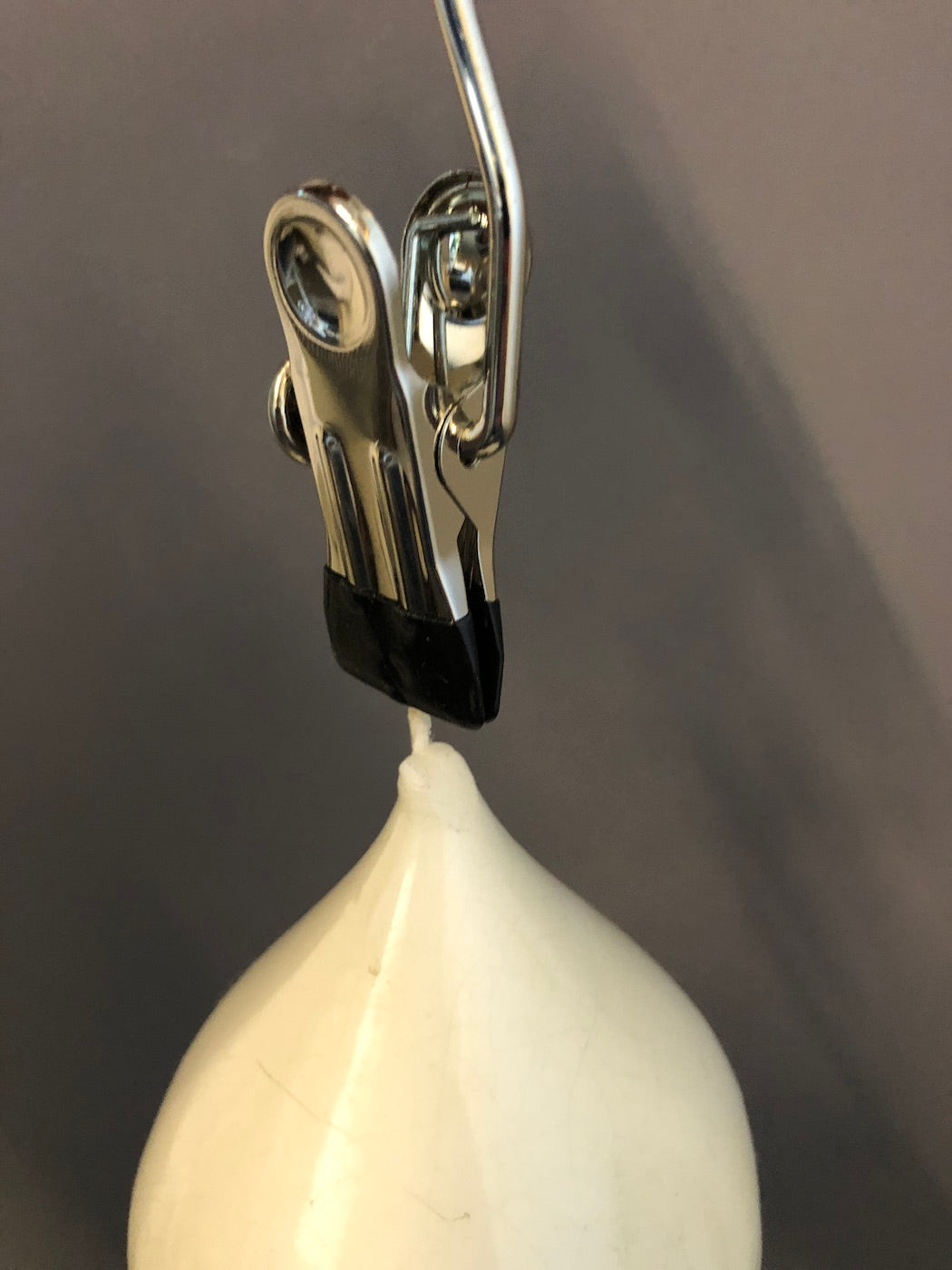 Gancio grande per candela , lunghezza tot. 11 cm, confezione da 5 pezzi