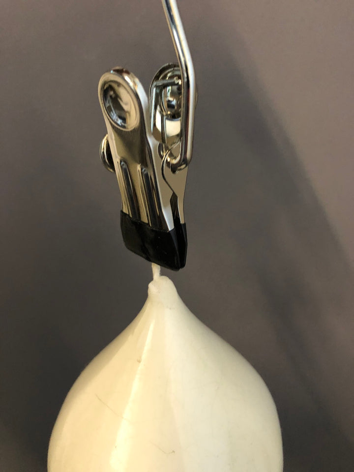 Gancio grande per candela , lunghezza tot. 11 cm, confezione da 5 pezzi