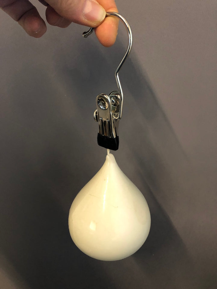 Gancio grande per candela , lunghezza tot. 11 cm, confezione da 5 pezzi