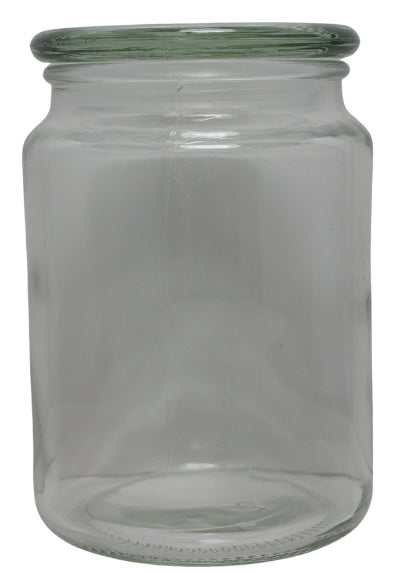 Giara in vetro con tappo, h 140 mm