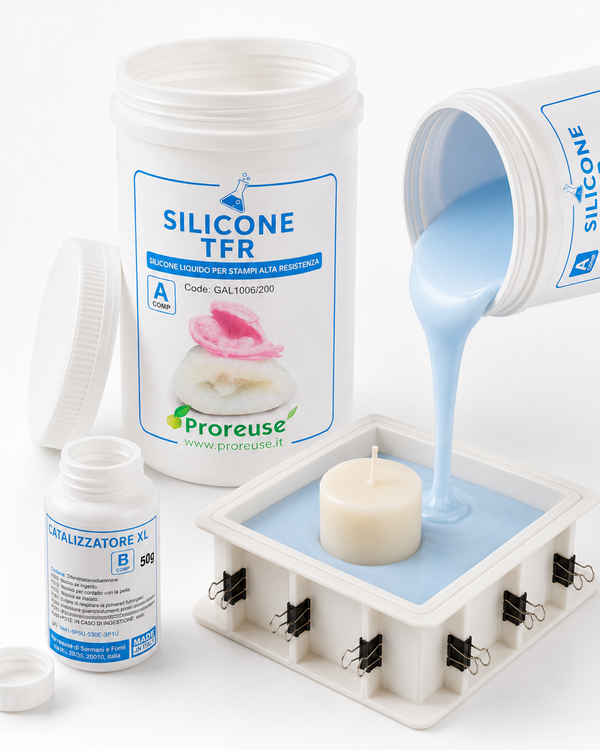Gomma siliconica liquida per stampi per candele – TFR