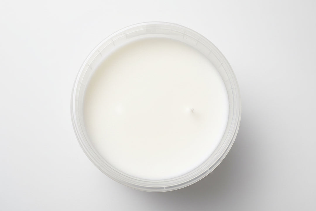 Cire recyclée : cire de soja, de palme et paraffine pour bougies d&