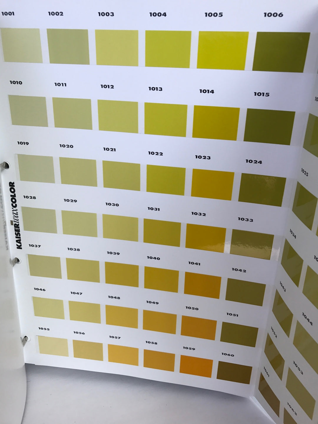 LIBRO COLORI KAISER  KWC SYSTEM