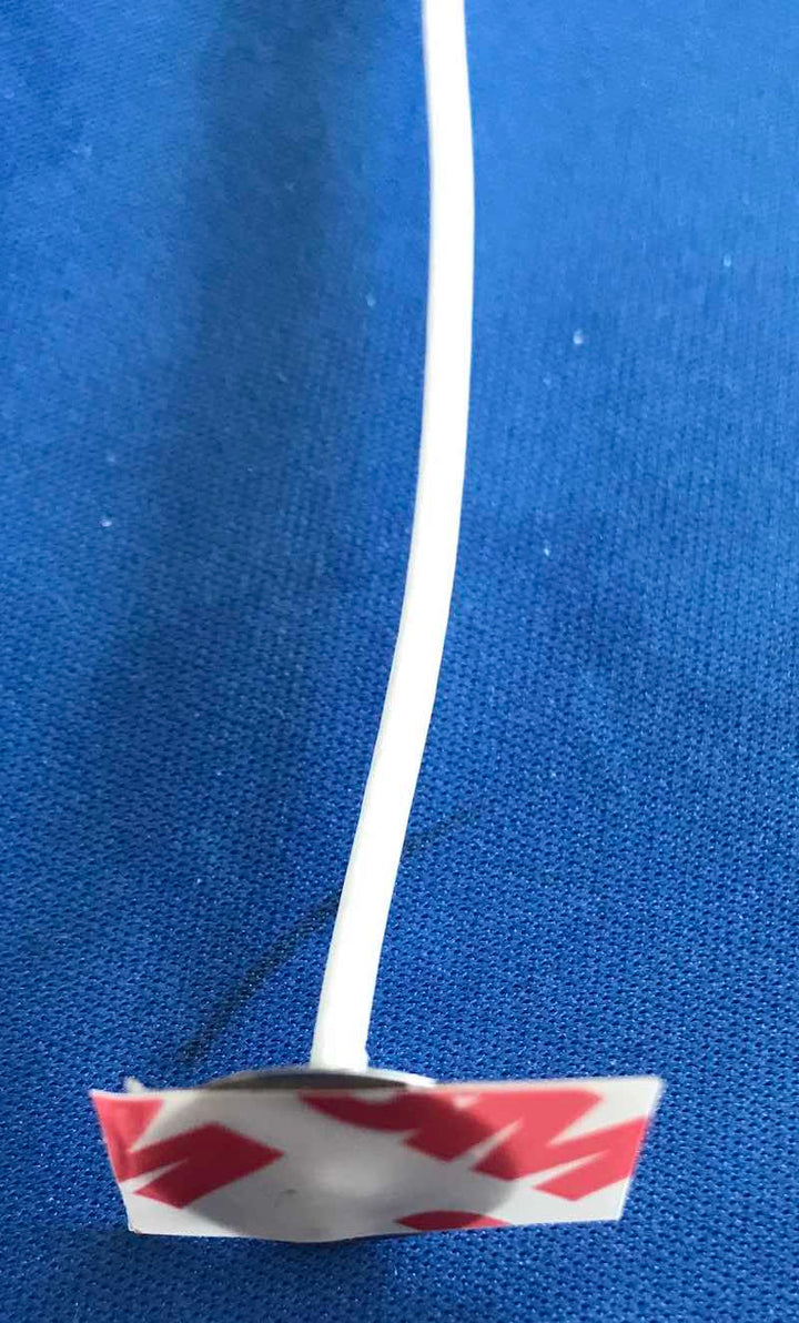 Nastro biadesivo 3M trasparente per fissaggio stoppini , altezza 12 mm, lunghezza rotolo 50 metri