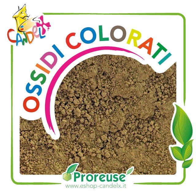 Ossido colorato giallo fiore