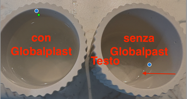 Resina acrilica indurente per gesso