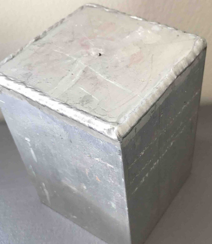 Stampi di alluminio quadrato 6  x 6 h 10 cm