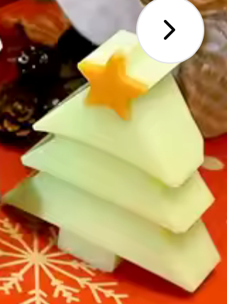 Stampo a forma albero di Natale senza palline decorative