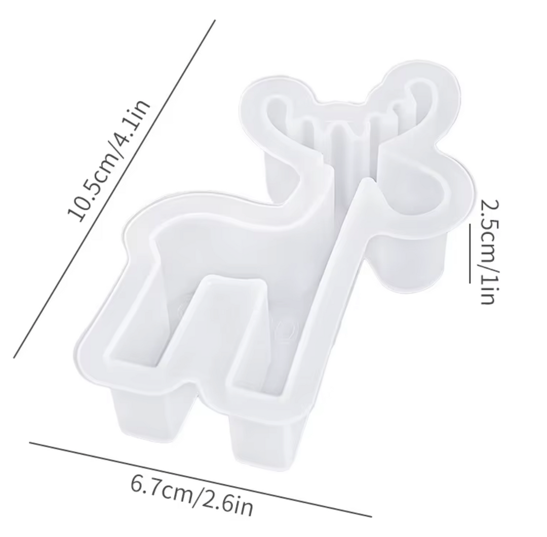 Stampo a forma di renna