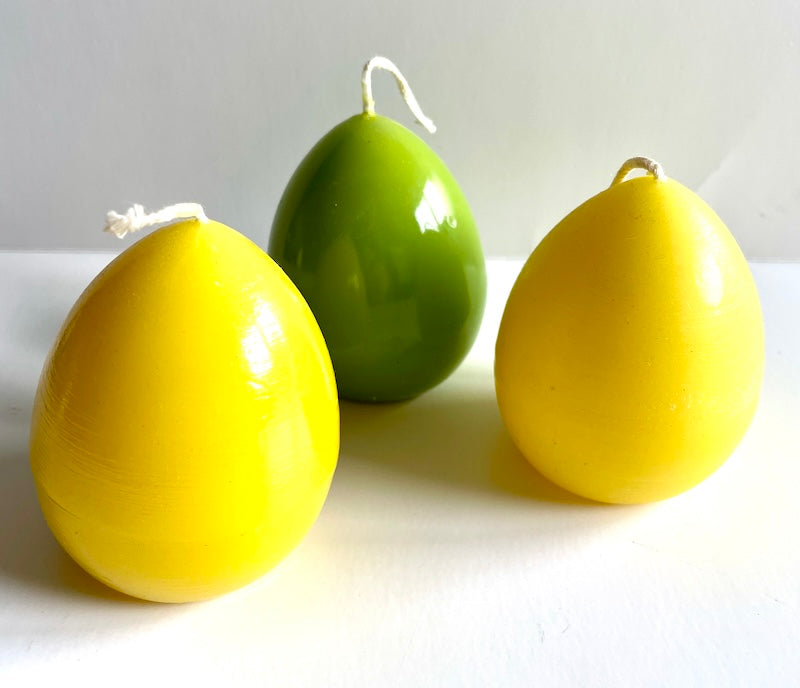 Stampo candele a uovo , H. 47,  in policarbonato