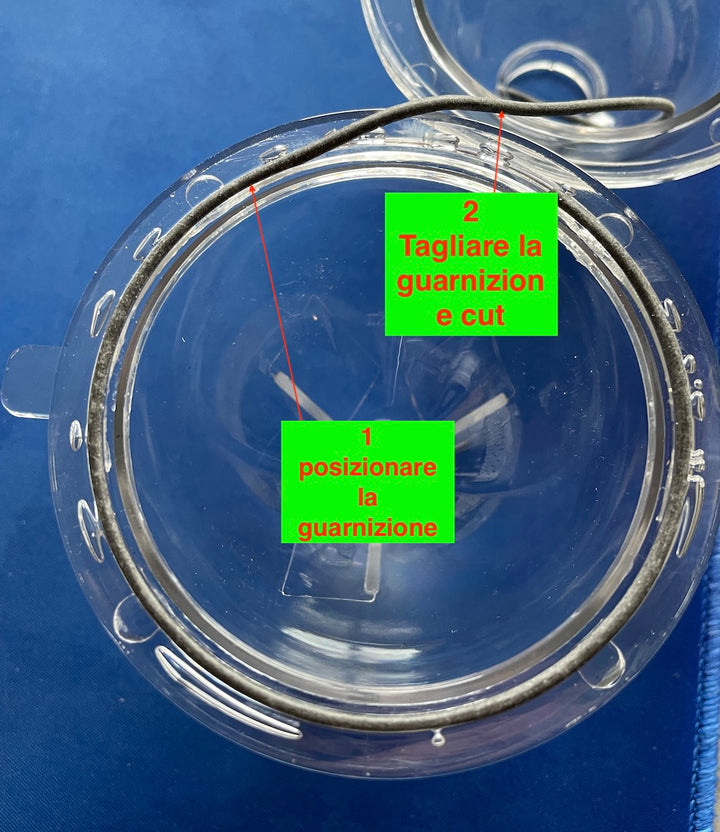Stampo candele a uovo , H. 70 mm,  in policarbonato