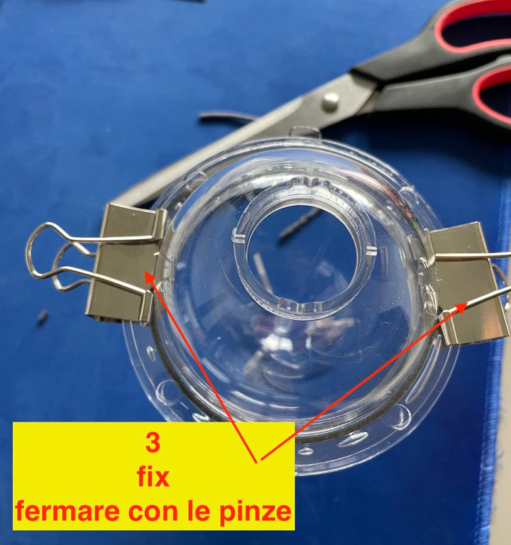 Stampo candele a uovo , H. 70 mm,  in policarbonato