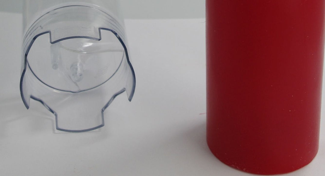 Stampo candele cilindriche 60 x  h 200 mm, in policarbonato