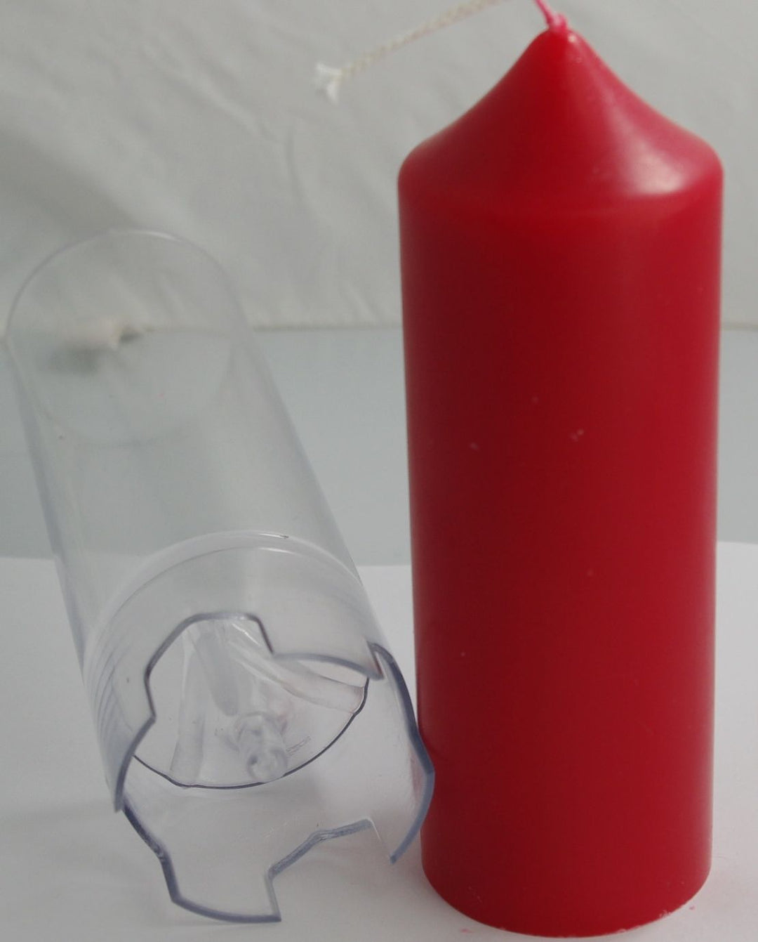 Stampo candele cilindriche 60 x  h 200 mm, in policarbonato