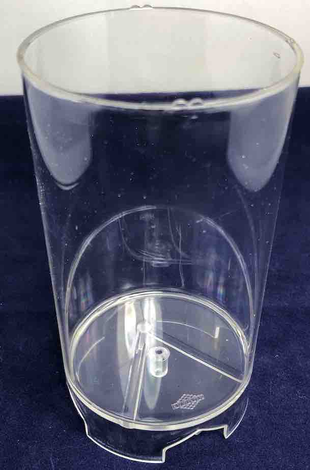 Stampo candele cilindriche a punta piatta 72 x  h 117 mm, in policarbonato