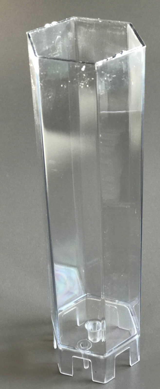 Stampo candele esagonale , in policarbonato, l. 50 h 180 mm