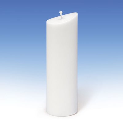 Stampo candele ovale 60 mm , h 230 mm, in policarbonato