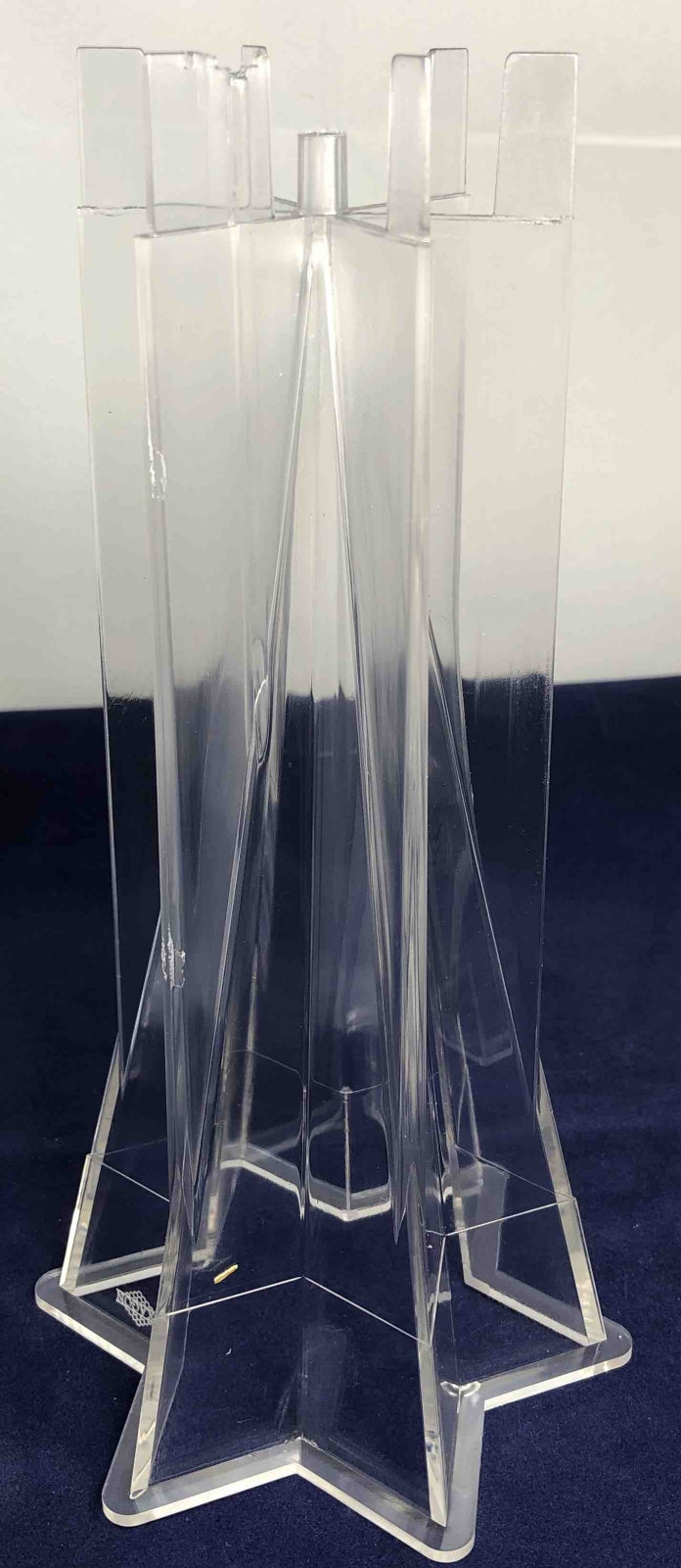 Stampo candele piramide a 6 punte, base 100 h 200 mm, in policarbonato