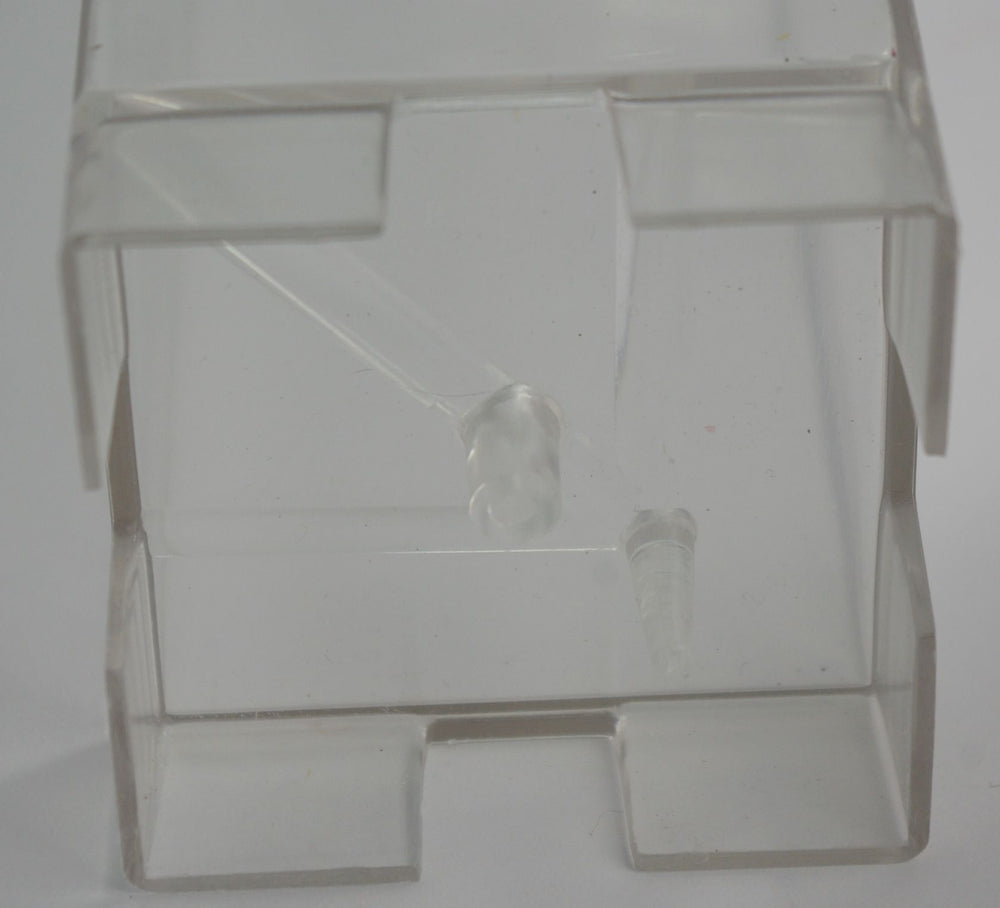 Stampo candele quadrate -  Dimensione 60 x  60 h 160 mm, in policarbonato