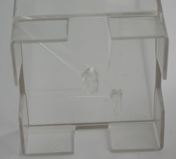 Stampo candele quadrate -  Dimensione 60 x  60 h 160 mm, in policarbonato