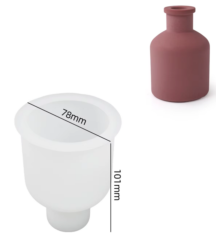 Stampo di bottiglia liscia