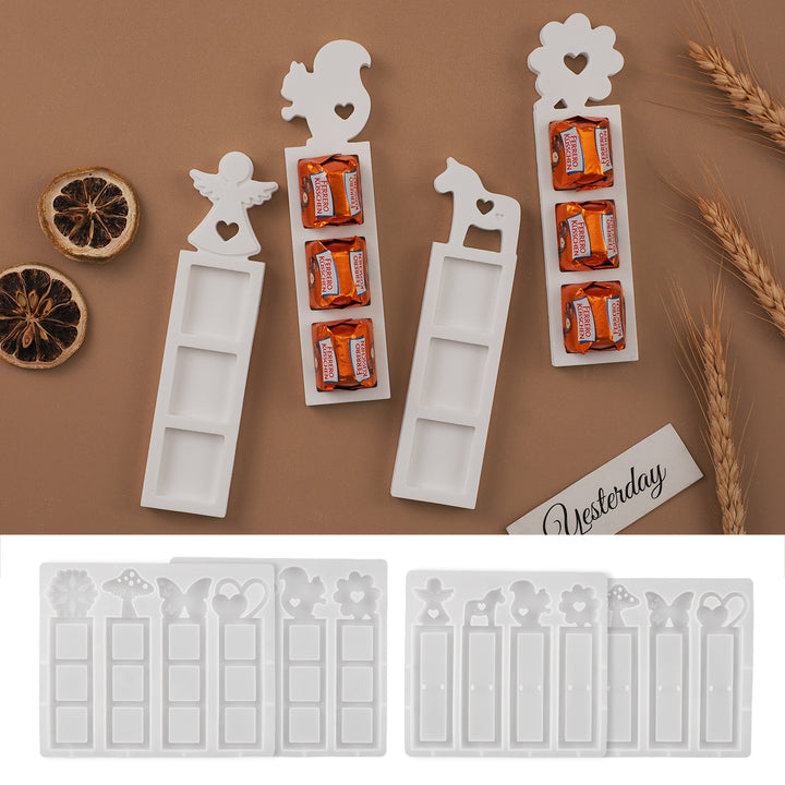 Stampo di silicone 4 forme ( 3 scomparti)