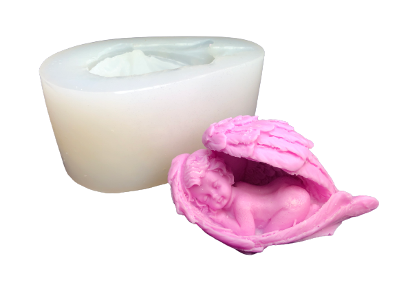 Stampo in silicone a forma di angelo