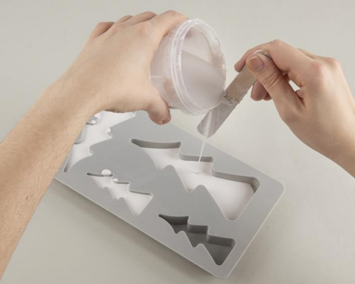 Stampo in silicone per alberi natalizi o per il presepe