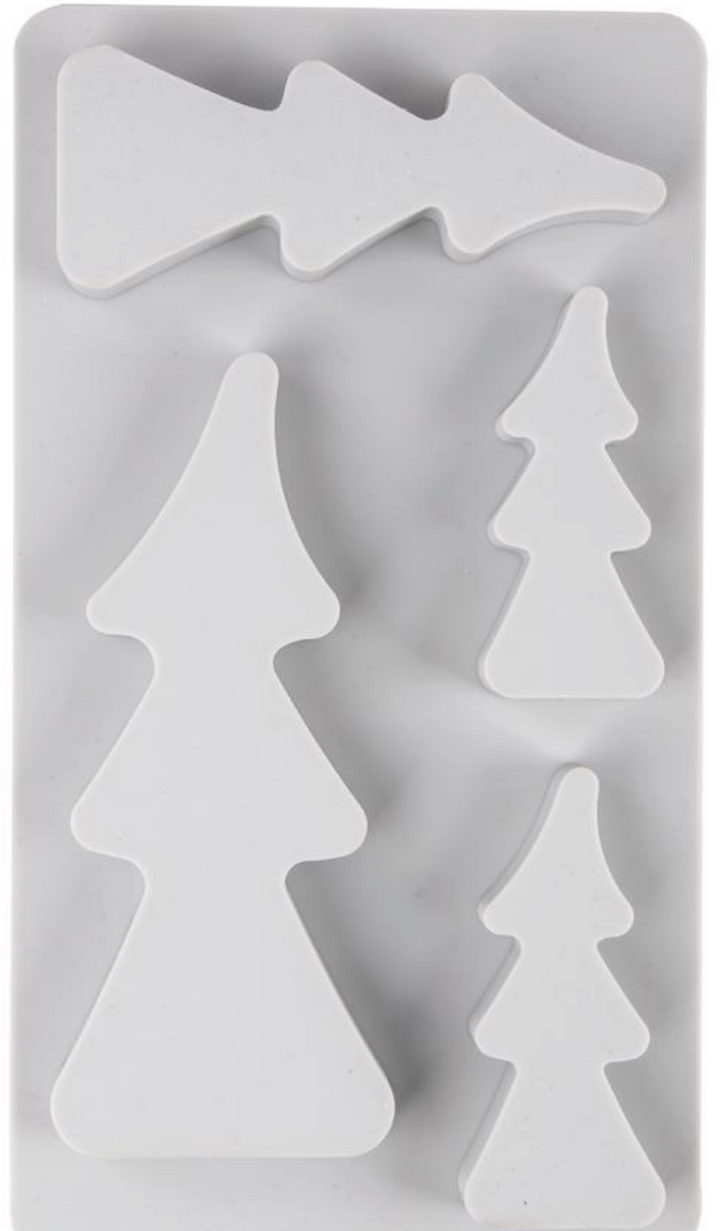 Stampo in silicone per alberi natalizi o per il presepe