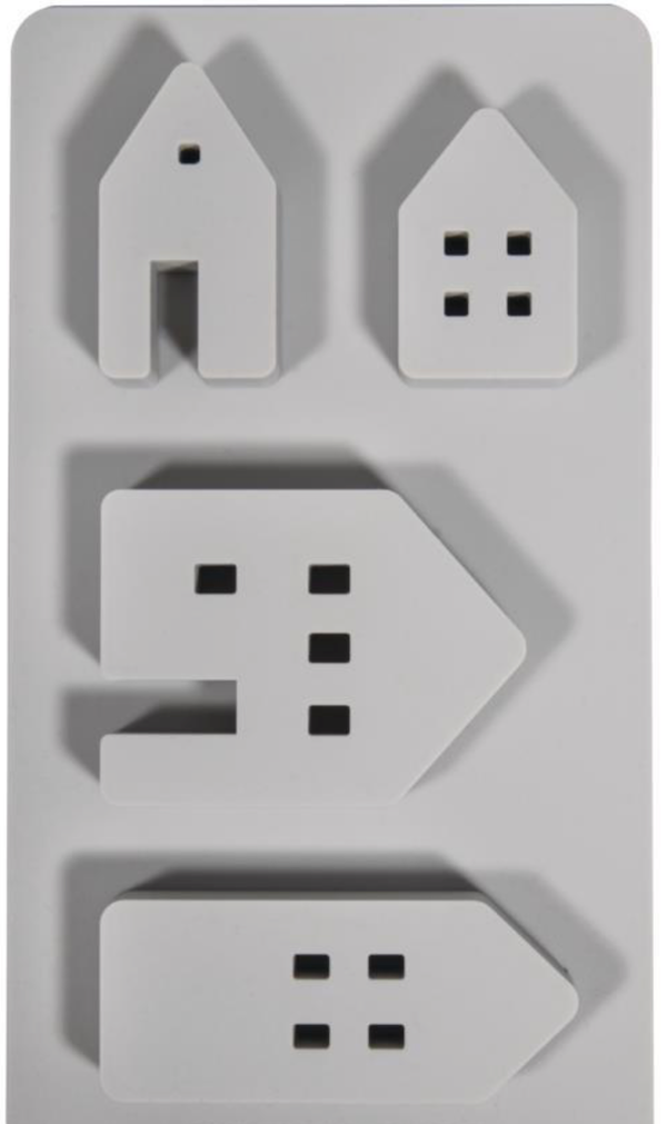 Stampo in silicone per case illuminate