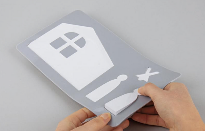 Stampo in silicone personaggi e animali presepe con stalla