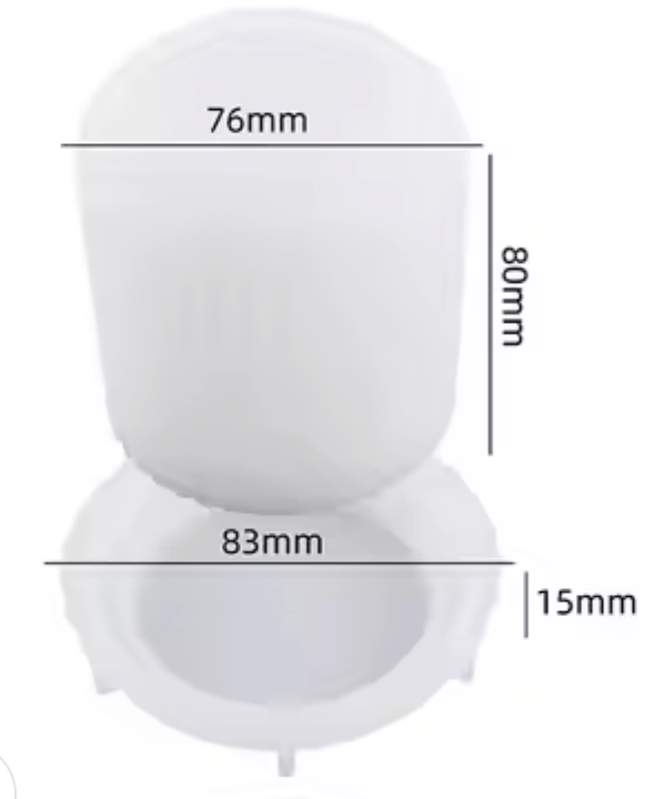 Stampo per barattolo con coperchio