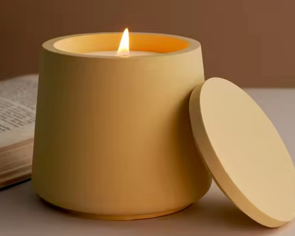 Stampo per barattolo trapezoidale con coperchio