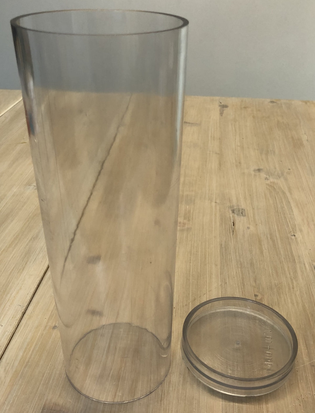 Stampo per candele cilindriche in policarbonato diametro 100 h 305 mm