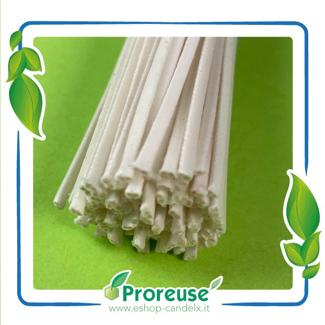 Stoppini cerati H 120 mm,  per candle sand  o candela  diametro da 50-60 mm, pz 100 mm