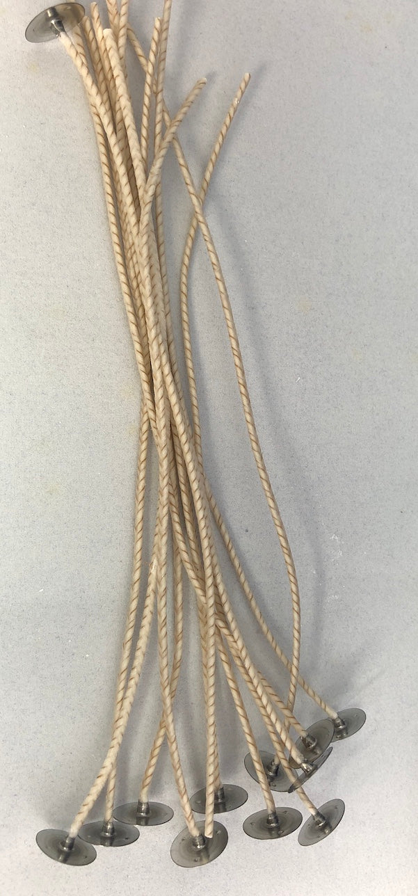 Stoppini cerati per candela diametro 6-7 cm