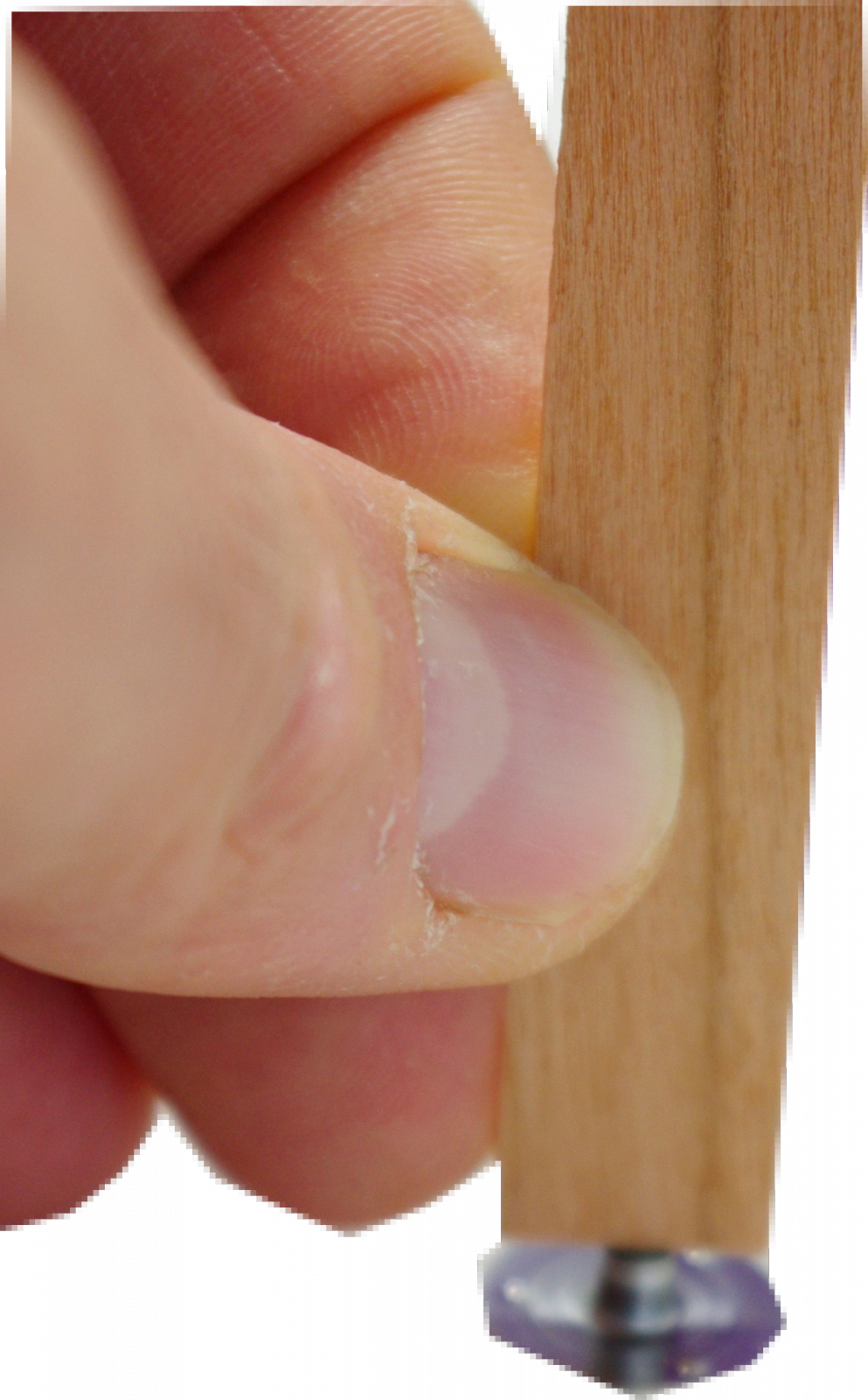 Stoppini di legno chiaro per candela in cera di palma, L  1,2 cm