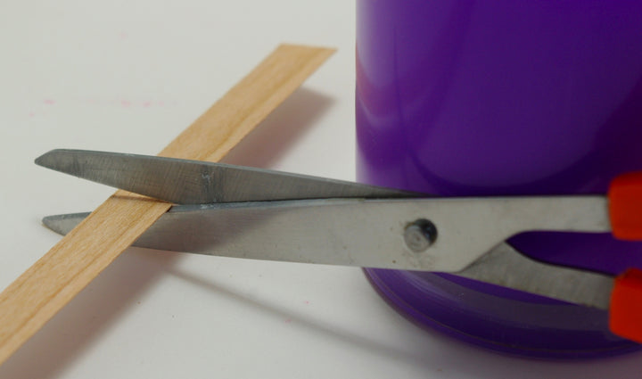 Stoppini di legno chiaro per candela in cera di palma, L  1,2 cm