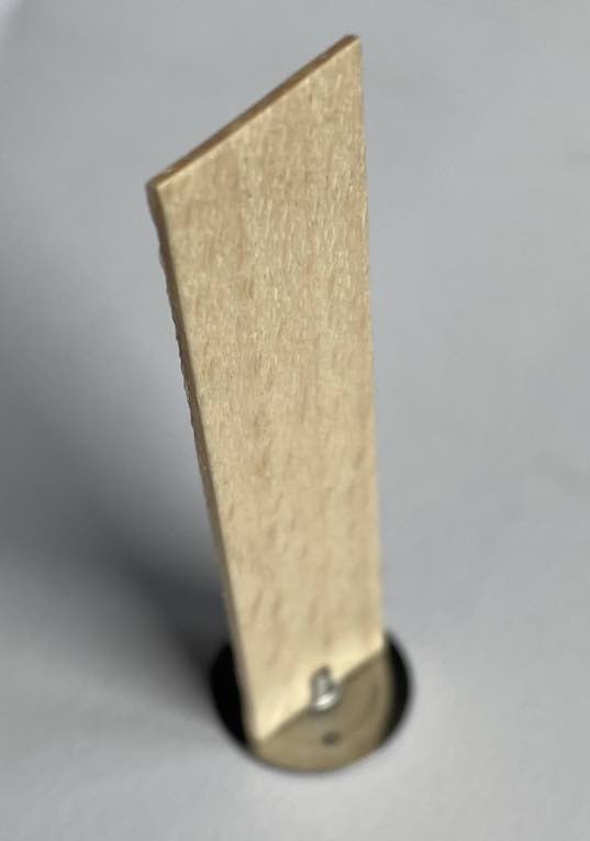 Stoppini di legno per candela in cera di SOIA, H 40 cm , L  1,2 cm