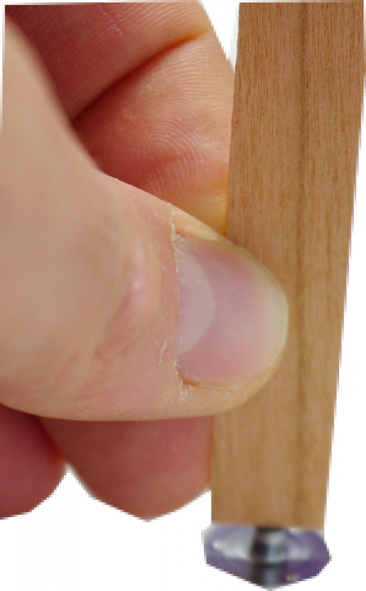 Stoppini di legno scuro per candela di paraffina , L  0,9 cm