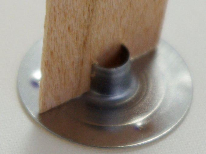 Stoppini di legno scuro per candela di paraffina , L  0,9 cm