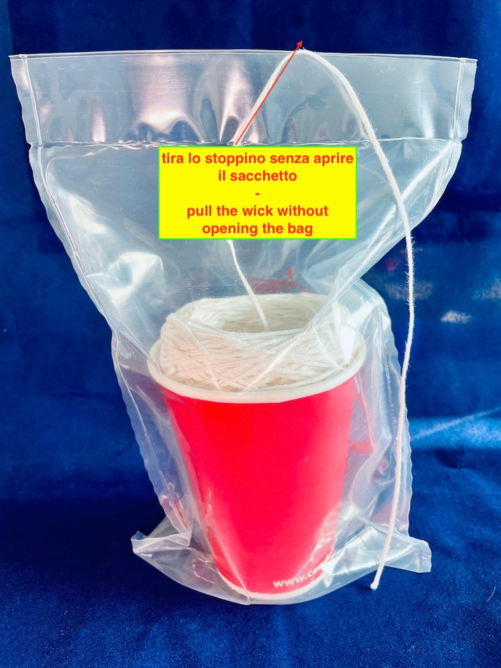 Stoppini per candela extra large (10 cm)