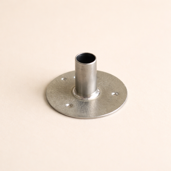 Soporte de mecha metálico (wick sustainer), 3,5 x 10 x 14,5 mm, 100 gr (aprox. 234 pz)