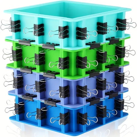 Telaio per stampi in silicone fai da te in plastica ABS bianca