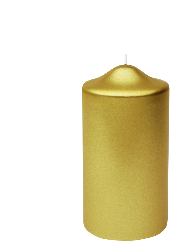 Vernice lucida ORO a base acqua per candele