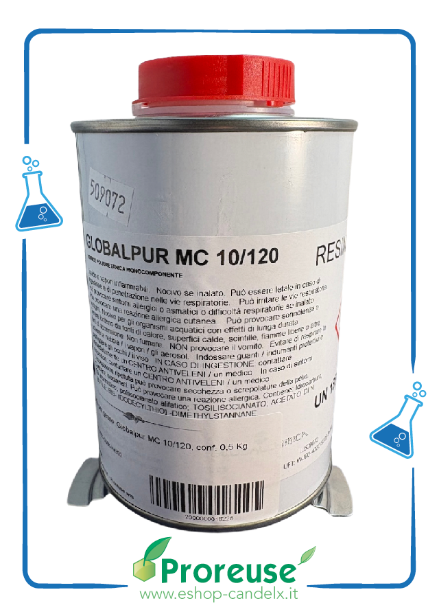 Vernice lucida per gesso  Globalpur MC 10/120