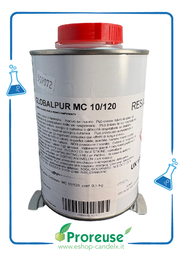 Vernice lucida per gesso  Globalpur MC 10/120