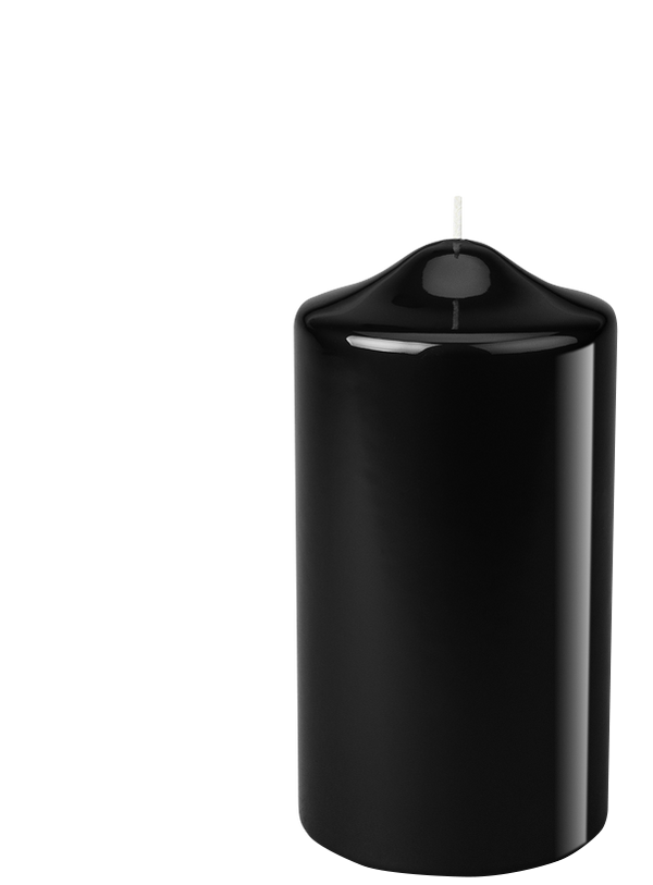 Vernice lucida trasparente a base solvente per candele