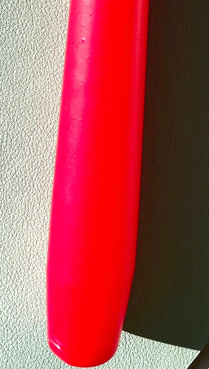 Vernice rossa opaca a base solvente per candele, 0,75 e  4 Kg