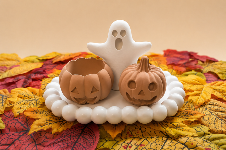Stampo in Silicone Zucca Portacandela